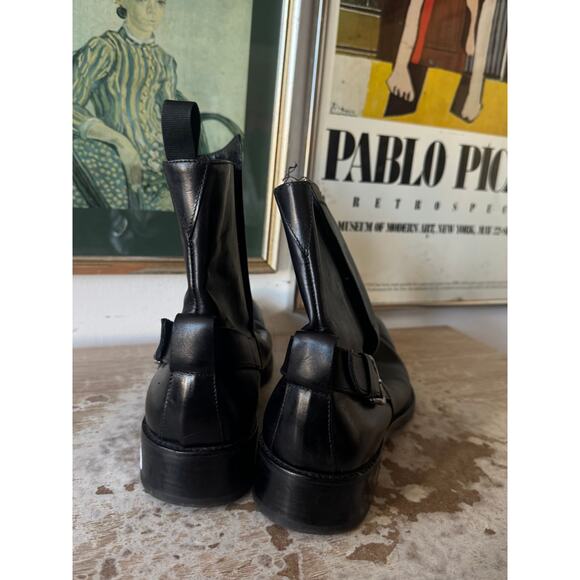 To Boot New York Adam Derrick Italian Leather Boots Size 10 - Picture 4 of 7